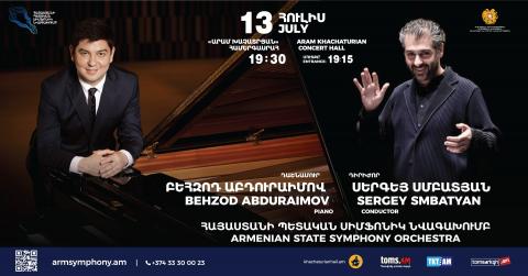 Rachmaninov, Tchaikovsky | Behzod Abduraimov, Sergey Smbatyan